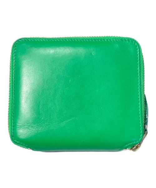COMME des GARCONS（コムデギャルソン）COMME des GARCONS (コムデギャルソン) 2つ折り財布 グリーンの古着・服飾アイテム