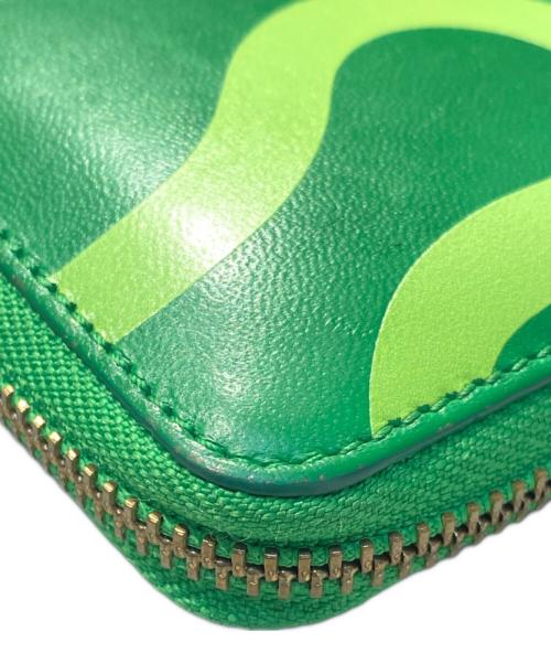 COMME des GARCONS（コムデギャルソン）COMME des GARCONS (コムデギャルソン) 2つ折り財布 グリーンの古着・服飾アイテム
