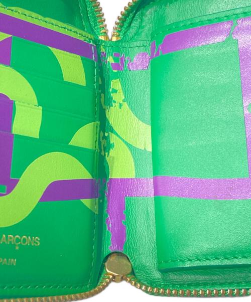 COMME des GARCONS（コムデギャルソン）COMME des GARCONS (コムデギャルソン) 2つ折り財布 グリーンの古着・服飾アイテム