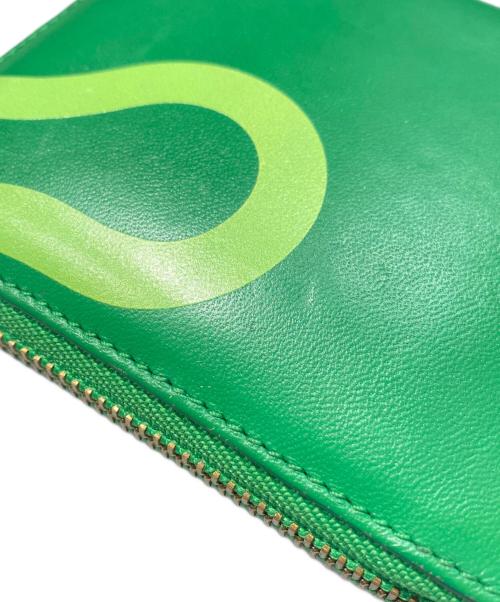 COMME des GARCONS（コムデギャルソン）COMME des GARCONS (コムデギャルソン) 2つ折り財布 グリーンの古着・服飾アイテム