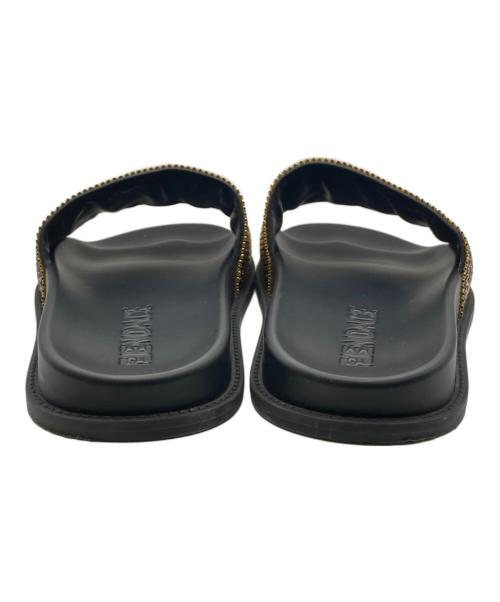 FENDI（フェンディ）FENDI (フェンディ) VERSACE (ヴェルサーチェ) サンダル ゴールド サイズ:US8の古着・服飾アイテム