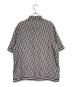 Dior (ディオール) オブリーク シルク シャツ グレー×ブラック サイズ:40：60000円