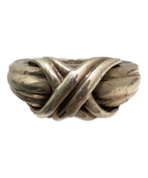 TIFFANY & Co.（ティファニー）TIFFANY & Co. (ティファニー) シグネチャークロスリング シルバー サイズ:7号の古着・服飾アイテム