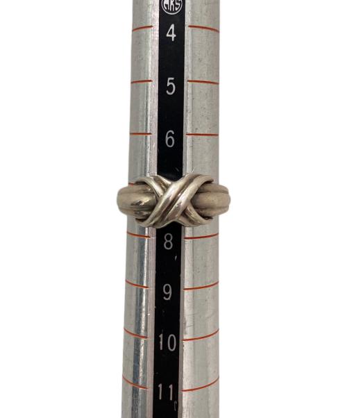 TIFFANY & Co.（ティファニー）TIFFANY & Co. (ティファニー) シグネチャークロスリング シルバー サイズ:7号の古着・服飾アイテム