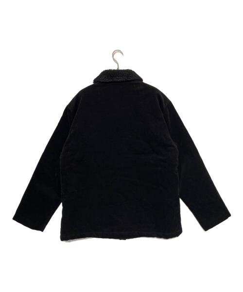 SUPREME（シュプリーム）Supreme (シュプリーム) Kindermann Uncut Corduroy Car Coat ブラック サイズ:Mの古着・服飾アイテム