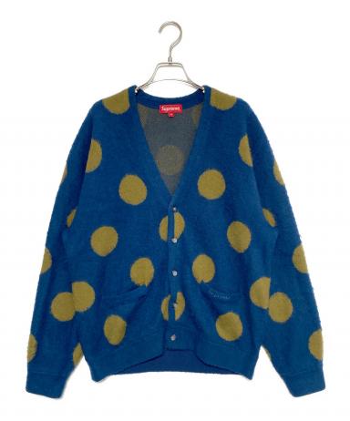 Supreme ドット柄 カーディガン 中古・古着通販】SUPREME (シュプリーム) Brushed Polka Dot Cardigan