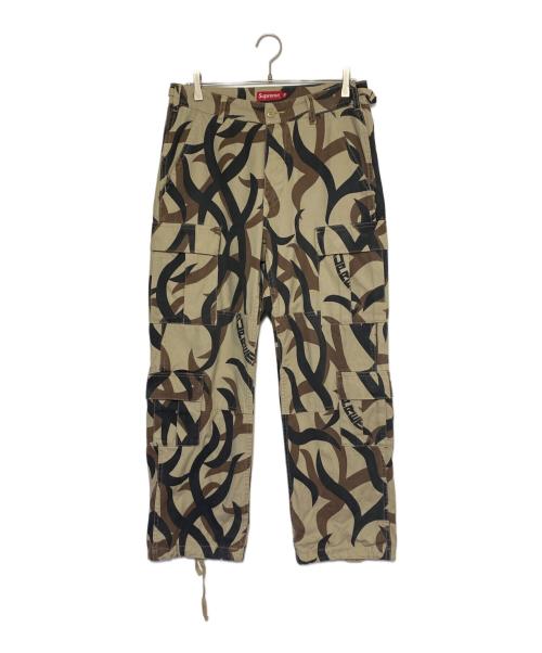 SUPREME（シュプリーム）SUPREME (シュプリーム) CARGO PANT TAN TRIBAL CAMO ベージュ サイズ:30の古着・服飾アイテム