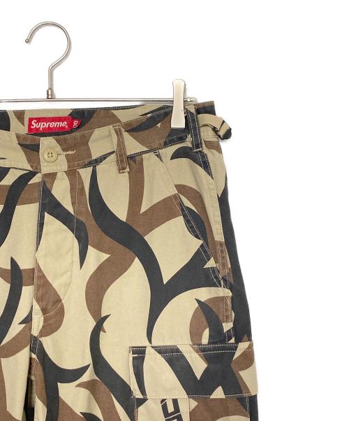 SUPREME（シュプリーム）SUPREME (シュプリーム) CARGO PANT TAN TRIBAL CAMO ベージュ サイズ:30の古着・服飾アイテム