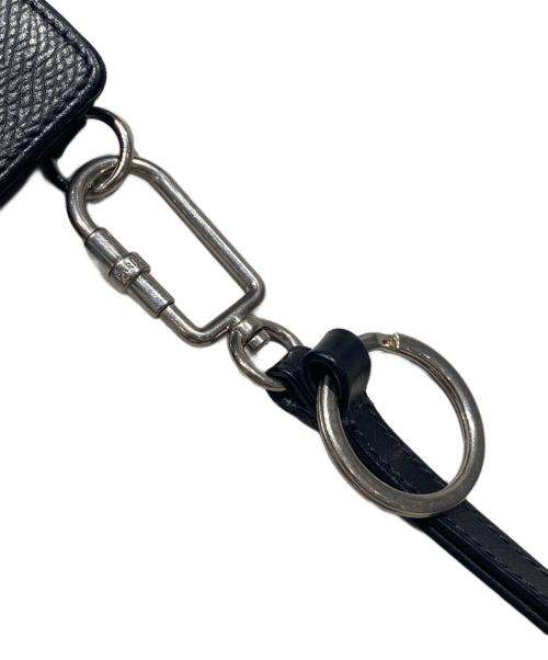 CELINE（セリーヌ）CELINE (セリーヌ) レザーフォンホルダー カードホルダー ブラックの古着・服飾アイテム