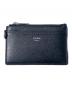 中古・古着 CELINE (セリーヌ) レザーフォンホルダー カードホルダー ブラック：45000円