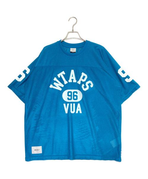 WTAPS（ダブルタップス）WTAPS (ダブルタップス) QB/SS/POLY スカイブルー サイズ:3の古着・服飾アイテム