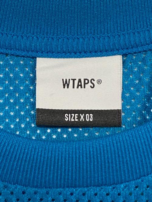 WTAPS（ダブルタップス）WTAPS (ダブルタップス) QB/SS/POLY スカイブルー サイズ:3の古着・服飾アイテム