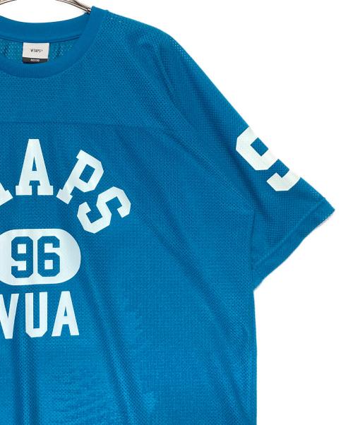 WTAPS（ダブルタップス）WTAPS (ダブルタップス) QB/SS/POLY スカイブルー サイズ:3の古着・服飾アイテム