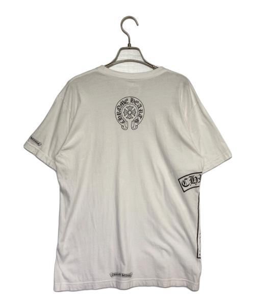CHROME HEARTS（クロムハーツ）CHROME HEARTS (クロムハーツ) ホースシューTシャツ ホワイト サイズ:Lの古着・服飾アイテム