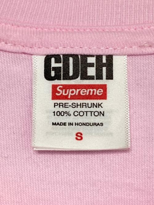 SUPREME（シュプリーム）SUPREME (シュプリーム) GOODENOUGH (グッドイナフ) Device Tee ピンク サイズ:Sの古着・服飾アイテム