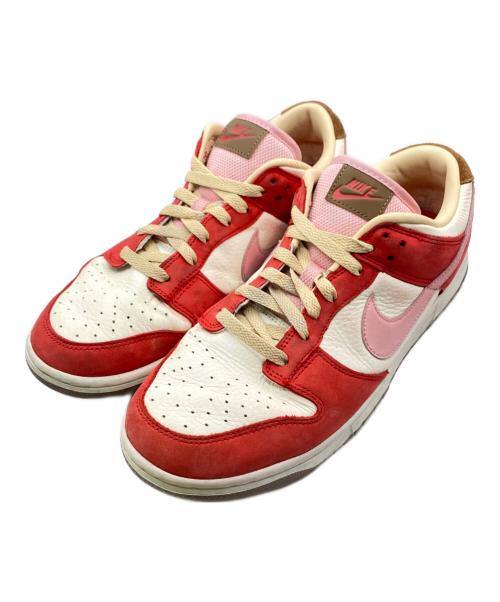 NIKE（ナイキ）NIKE (ナイキ) DUNK LOW PRM レッド×ピンク サイズ:29cm(US11)の古着・服飾アイテム