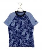 LOUIS VUITTONルイ ヴィトン）の古着「柄半袖Tシャツ」｜ネイビー