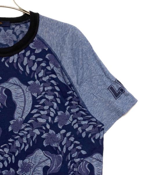 LOUIS VUITTON（ルイ ヴィトン）LOUIS VUITTON (ルイ ヴィトン) 柄半袖Tシャツ ネイビー サイズ:Mの古着・服飾アイテム
