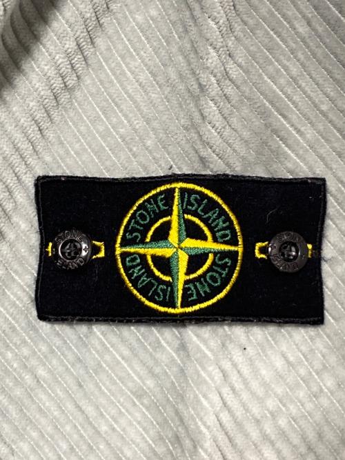 STONE ISLAND（ストーンアイランド）STONE ISLAND (ストーンアイランド) CORDUROY GARMENT DYED CREWNECK ミントグリーン サイズ:Mの古着・服飾アイテム