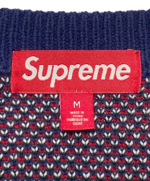 SUPREME（シュプリーム）SUPREME (シュプリーム) Target Sweater ネイビー サイズ:Mの古着・服飾アイテム