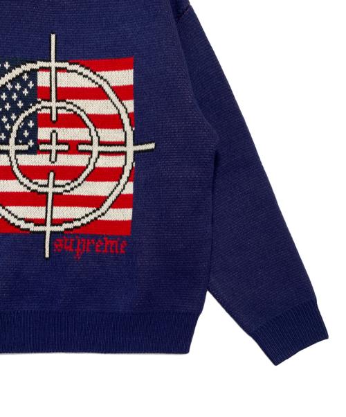 SUPREME（シュプリーム）SUPREME (シュプリーム) Target Sweater ネイビー サイズ:Mの古着・服飾アイテム