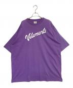 VETEMENTSヴェトモン）の古着「MILK TEE」｜パープル