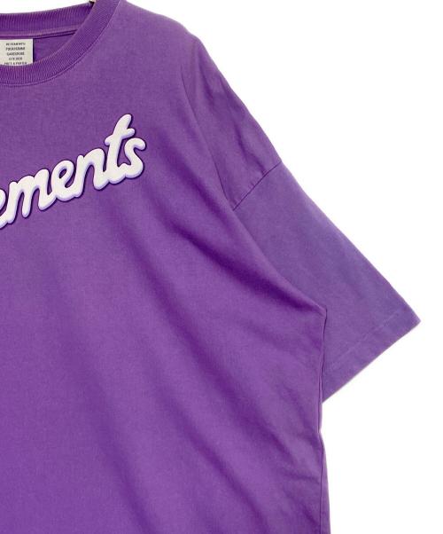 VETEMENTS（ヴェトモン）VETEMENTS (ヴェトモン) MILK TEE パープル サイズ:Sの古着・服飾アイテム