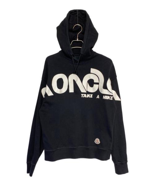 MONCLER（モンクレール）MONCLER (モンクレール) MAGLIA スウェット プルオーバーパーカー ブラック サイズ:2の古着・服飾アイテム