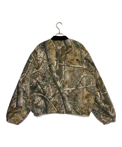 SUPREME（シュプリーム）SUPREME (シュプリーム) Zip-Off Sleeve Quilted Bomber Jacket オリーブ サイズ:Mの古着・服飾アイテム