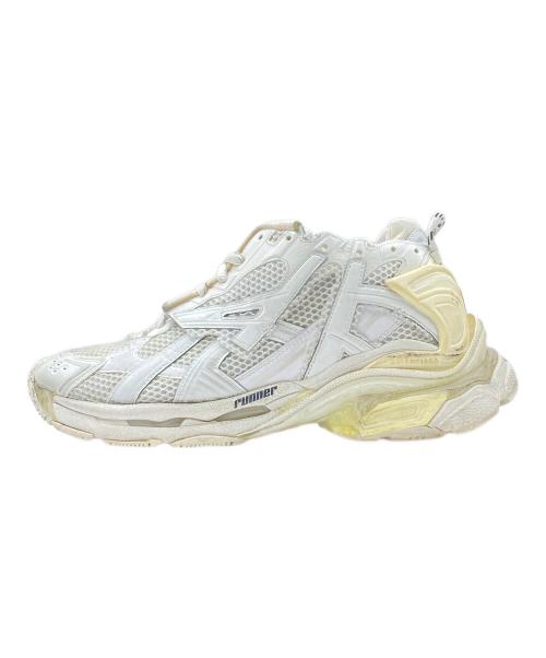 BALENCIAGA（バレンシアガ）BALENCIAGA (バレンシアガ) RUNNER ホワイト サイズ:44の古着・服飾アイテム