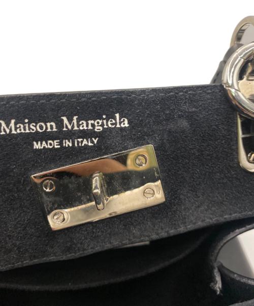Maison Margiela（メゾンマルジェラ）Maison Margiela (メゾンマルジェラ) スナッチド ハンドバッグ スモール ブラックの古着・服飾アイテム