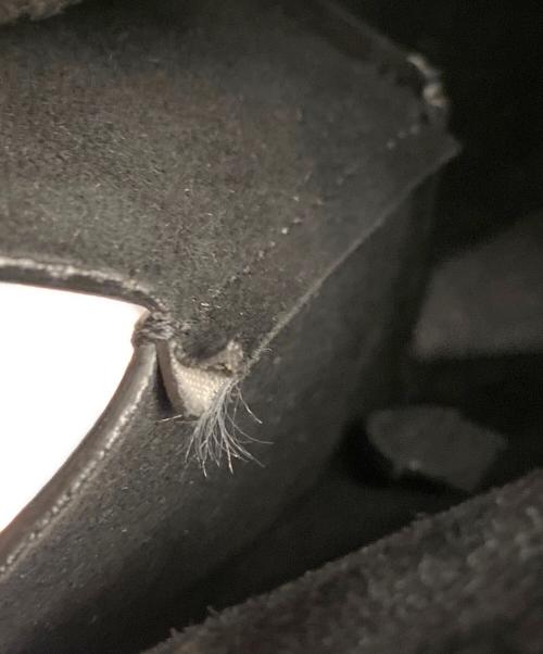 Maison Margiela（メゾンマルジェラ）Maison Margiela (メゾンマルジェラ) スナッチド ハンドバッグ スモール ブラックの古着・服飾アイテム