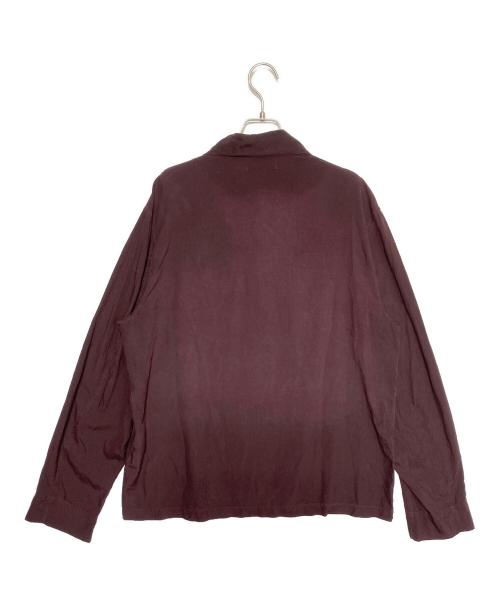 OUR LEGACY（アワーレガシー）OUR LEGACY (アワーレガシー) シルクシャツ ボルドー サイズ:46の古着・服飾アイテム