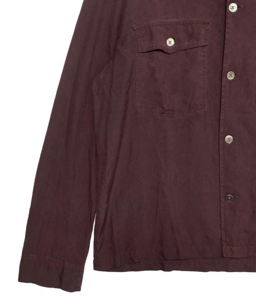 OUR LEGACY（アワーレガシー）OUR LEGACY (アワーレガシー) シルクシャツ ボルドー サイズ:46の古着・服飾アイテム