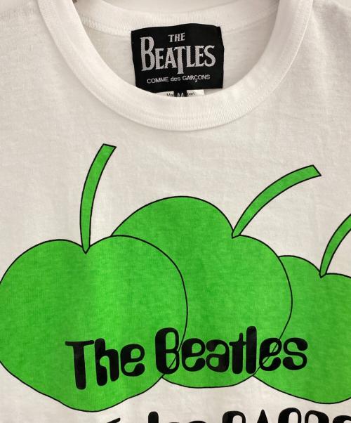 COMME des GARCONS（コムデギャルソン）COMME des GARCONS (コムデギャルソン) THE BEATLES (ビートルズ) THE BEATLES TEE ホワイト サイズ:Mの古着・服飾アイテム
