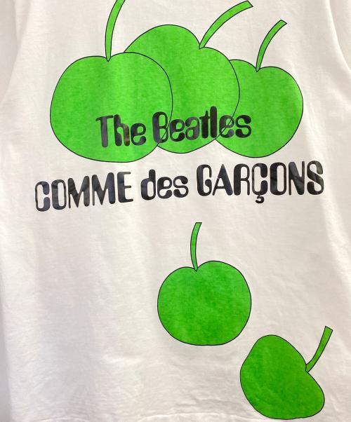 COMME des GARCONS（コムデギャルソン）COMME des GARCONS (コムデギャルソン) THE BEATLES (ビートルズ) THE BEATLES TEE ホワイト サイズ:Mの古着・服飾アイテム