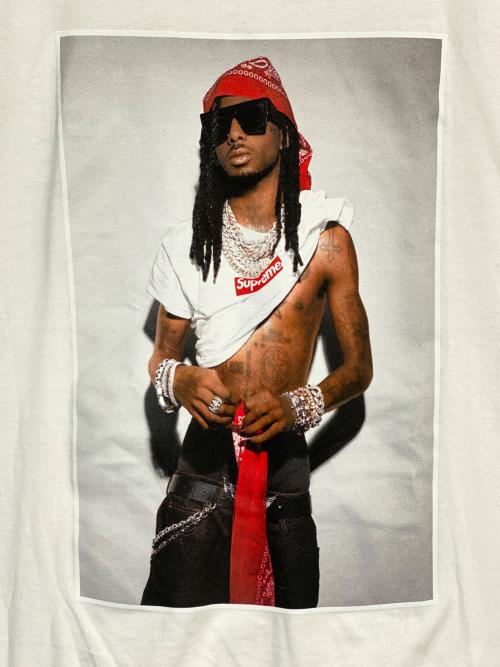 SUPREME（シュプリーム）SUPREME (シュプリーム) Playboi Carti (プレイボーイカーティー) Playboi Carti Tee ホワイト サイズ:XLの古着・服飾アイテム