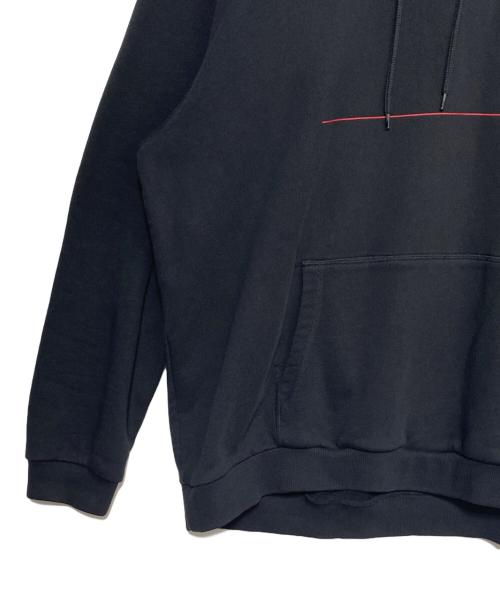 RAF SIMONS（ラフシモンズ）RAF SIMONS (ラフシモンズ) FRED PERRY (フレッドペリー) ロゴエンブロイダリーパーカー ブラック サイズ:XLの古着・服飾アイテム