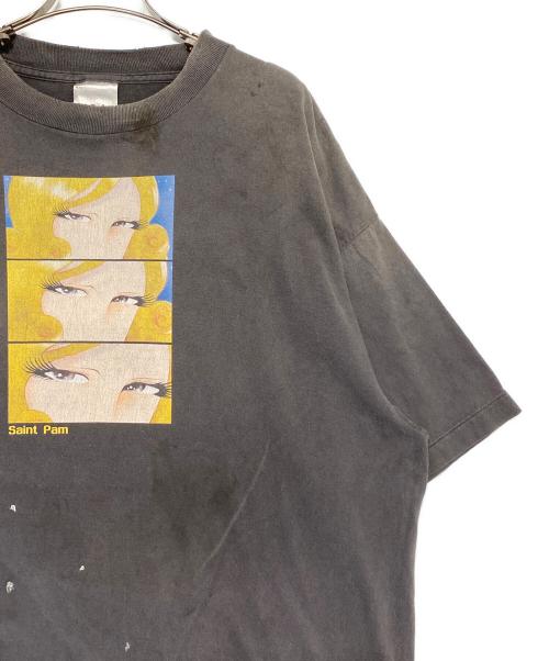 SAINT MICHAEL（セントマイケル）SAINT MICHAEL (セントマイケル) PERKS AND MINI (パークスアンドミニ) PM_SS TEE / SAINT PAM グレー サイズ:XLの古着・服飾アイテム