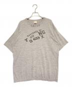 SAINT MICHAEL×BerBerJinセントマイケル×ベンベルジン）の古着「BJ S/S YOUNG TEE」｜ライトグレー