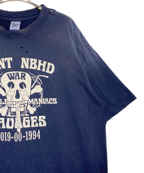 SAINT MICHAEL（セントマイケル）SAINT MICHAEL (セントマイケル) NEIGHBORHOOD (ネイバーフッド) STHD . SS TEE SAINT NBHD ネイビー サイズ:XLの古着・服飾アイテム