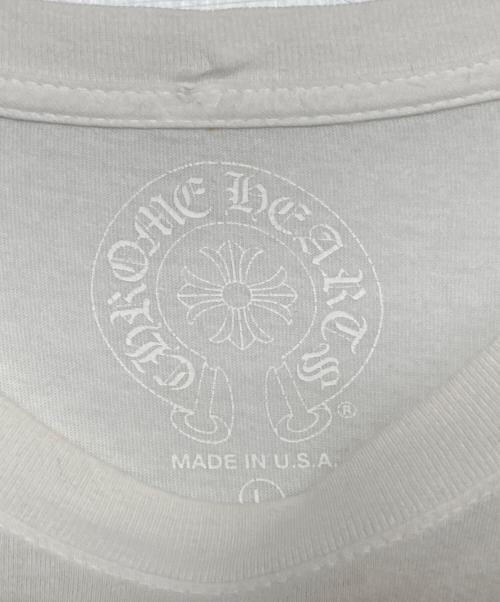 CHROME HEARTS（クロムハーツ）CHROME HEARTS (クロムハーツ) Neon Back Print L/S Tee ホワイト サイズ:Lの古着・服飾アイテム