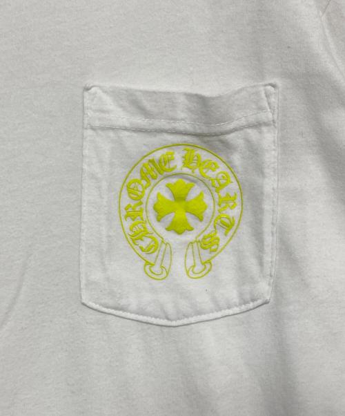 CHROME HEARTS（クロムハーツ）CHROME HEARTS (クロムハーツ) Neon Back Print L/S Tee ホワイト サイズ:Lの古着・服飾アイテム