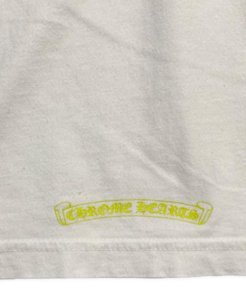 CHROME HEARTS（クロムハーツ）CHROME HEARTS (クロムハーツ) Neon Back Print L/S Tee ホワイト サイズ:Lの古着・服飾アイテム