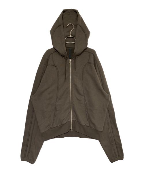 J.L - A.L/（ジェイラル）J.L - A.L/ (ジェイラル) PLIO HOODIE ブラウン サイズ:Lの古着・服飾アイテム