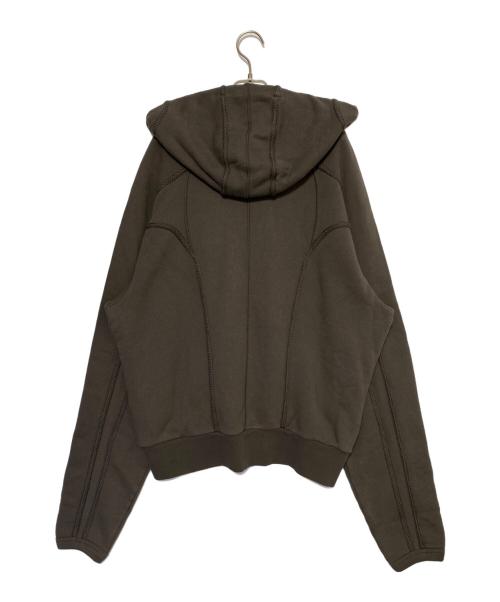 J.L - A.L/（ジェイラル）J.L - A.L/ (ジェイラル) PLIO HOODIE ブラウン サイズ:Lの古着・服飾アイテム