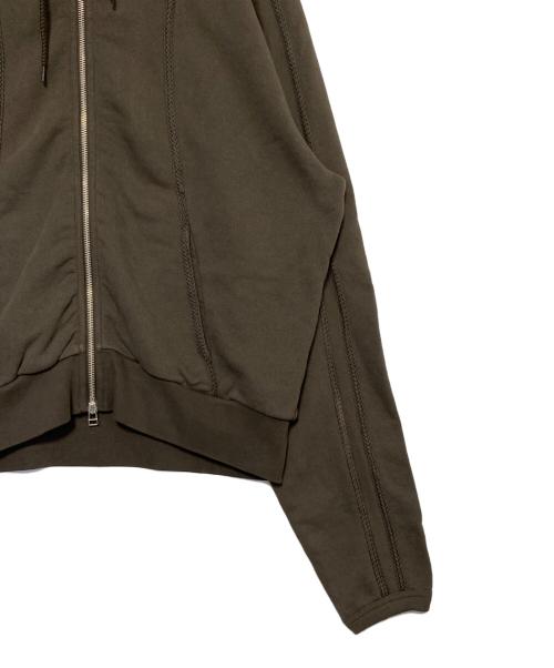 J.L - A.L/（ジェイラル）J.L - A.L/ (ジェイラル) PLIO HOODIE ブラウン サイズ:Lの古着・服飾アイテム