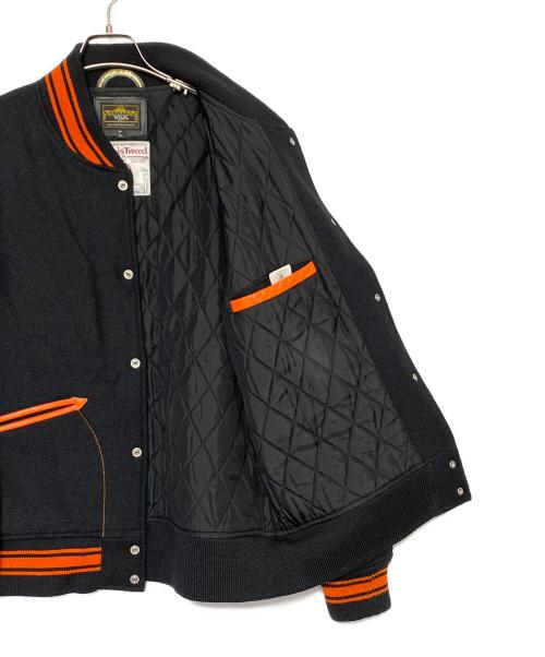 WTAPS（ダブルタップス）WTAPS (ダブルタップス) Harris Tweed (ハリスツイード) スタジャン ブラック サイズ:Lの古着・服飾アイテム