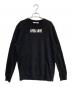 GIVENCHY（ジバンシィ）の古着「I FEEL LOVE OVERSIZED SWEATSHIRT」｜ブラック