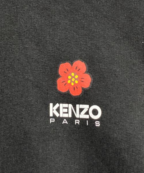 KENZO（ケンゾー）KENZO (ケンゾー) HOODIE BOKE FLOWER CREST CLASSIC ブラック サイズ:Sの古着・服飾アイテム